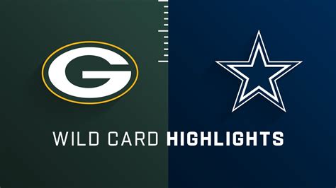 nfc wild card packers|packers cowboys wild card game.